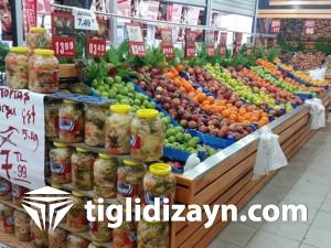 En güzel Manav reyonları