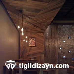 Değişik ve farklı En modern ahşap restaurant dizayn resimleri