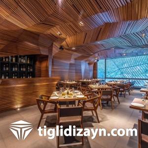 Restaurant tavan dizaynları