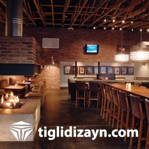 En modern ahşap retaurant iç dizayn resimleri