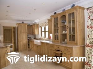 Açık renk mutfak mobilya ve dekorasyon ürünleri