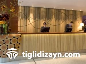 Ahşap otel resepsion tasarrımları2