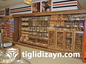 2016 ahşap Market iç dizaynı için örnekler